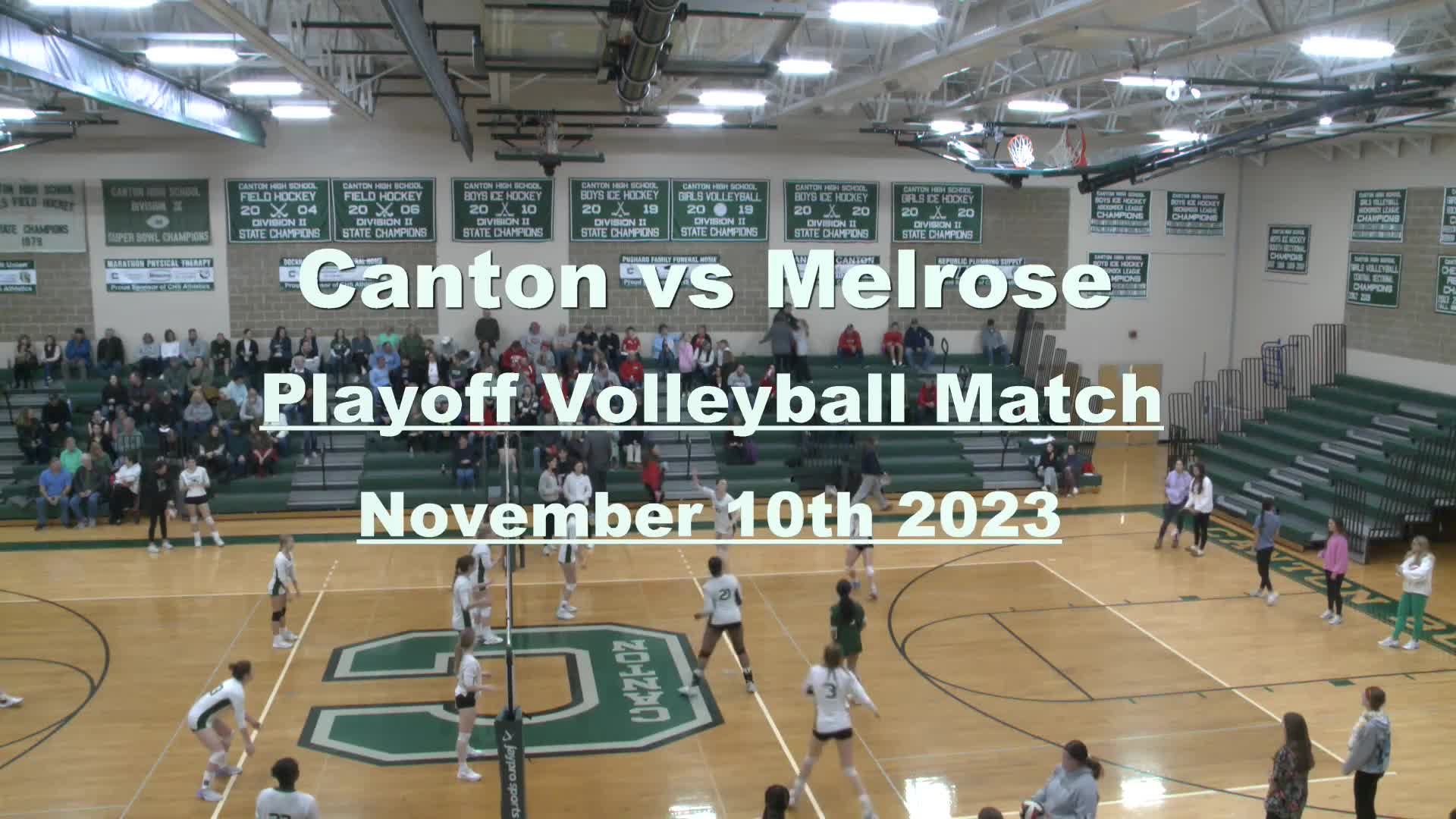 CHS Volleyball V Melrose Nov. 10, 2023 MIAA Elite 8