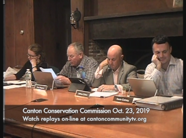 Conservation Commission of Oct. 23, 2019